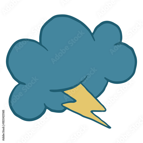 Lightning Storm Color Icon