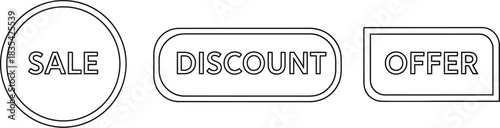 Sale discount offer promotion retail marketing special price deal savings shop