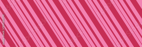 Candy Cane Stripes Seamless Pattern - Diagonal candy cane stripes repeating pattern design