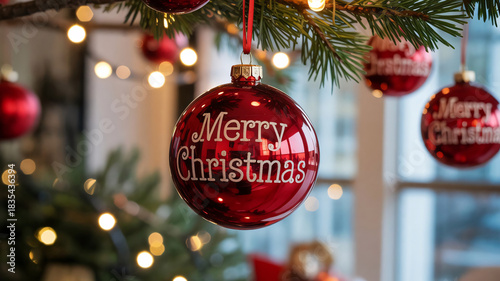 Brighten your holiday season with this festive Christmas ornament