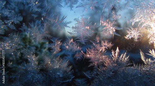 Frost Patterns on a Window