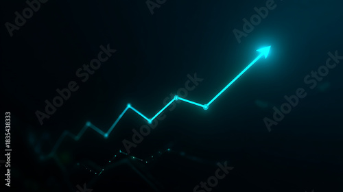 Line Chart Shows Growth Trends
