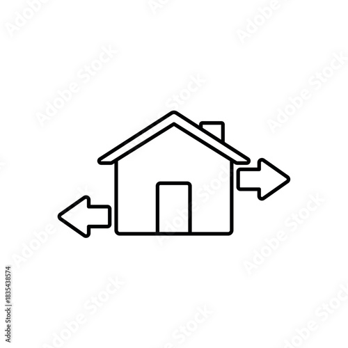 Icon a rental, isolated against a clean background.