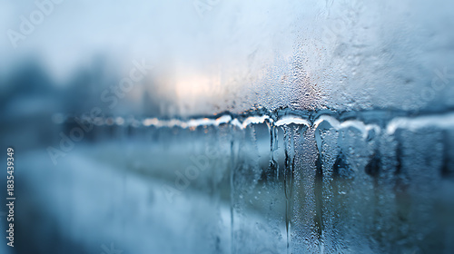 Water Droplets on a Cold Window