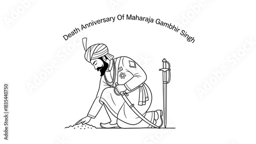 Maharaja Gambhir Singh Death Anniversary Commemoration.