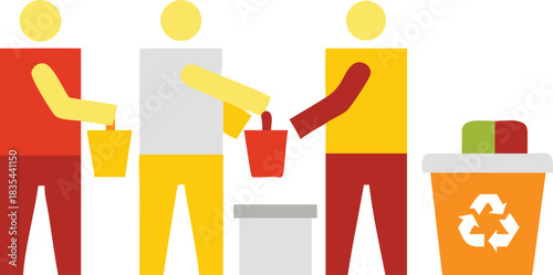 Teamwork makes the dream work with recycling initiative for a cleaner earth