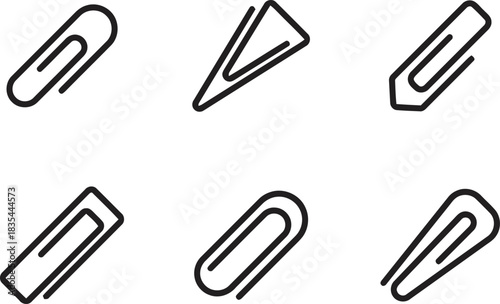 paperclip, clip, office, stationery, document, binder, metal, fastening, holding, connecting, office supplies, stationery icon, paperclip icon, clip icon, document clip, binder clip, office icon, stat