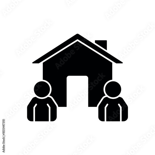 Icon a tenant, isolated against a clean background.