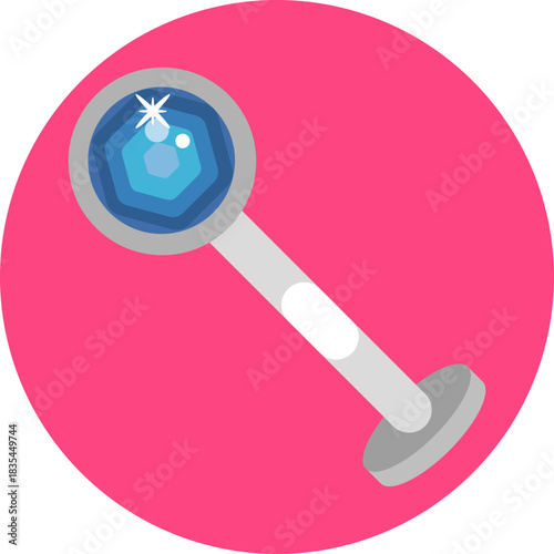 Jewelry designed for navel piercings.