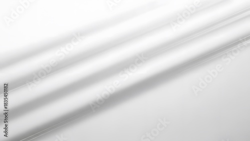 Minimalist White Background with Soft Shadow Lines perfect for website banner, product photography backdrop, presentation slide, social media post, graphic