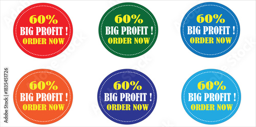 Sale Tags Collection – Discount Labels, New Arrival Badges, Price Tag Icons, Black and Red Promotional Stickers