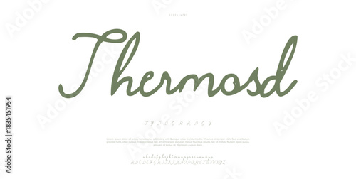 High-contrast modern serif font with clean curves and stylish elegance, ideal for high-end design and branding