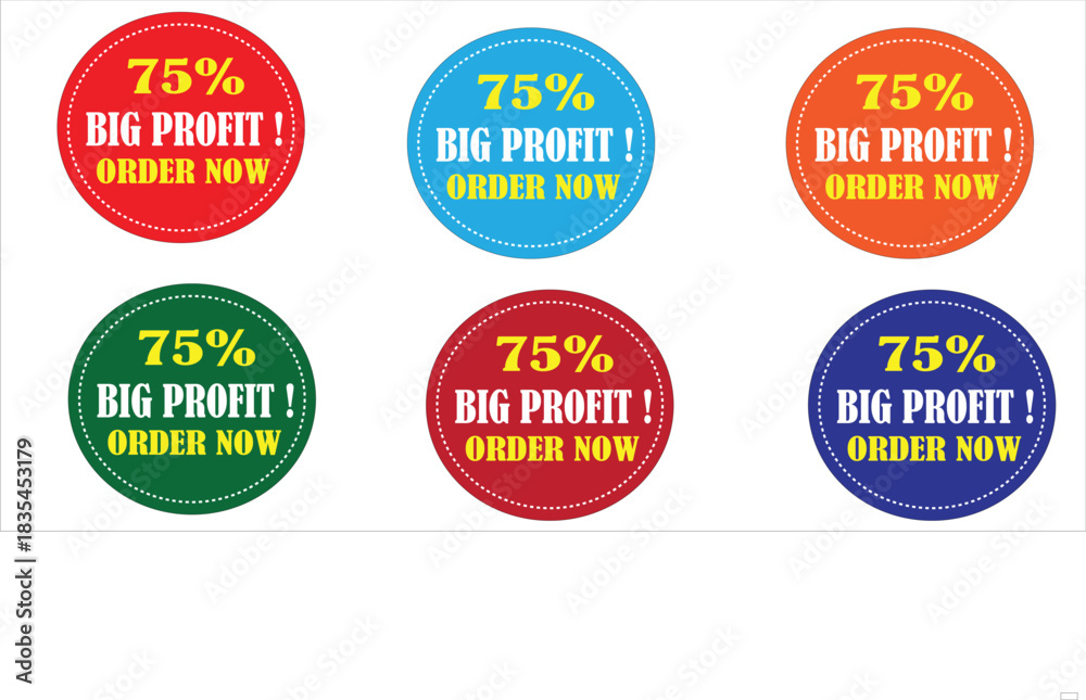 Fototapeta premium Sale Tags Collection – Discount Labels, New Arrival Badges, Price Tag Icons, Black and Red Promotional Stickers