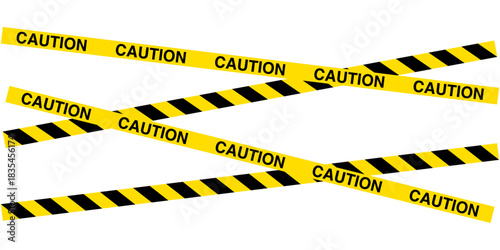 Yellow caution tape