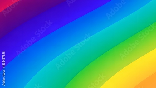 Vibrant Rainbow Diagonal Gradient Abstract Background perfect for Website banner, social media background, presentation slide, digital wallpaper, marketing