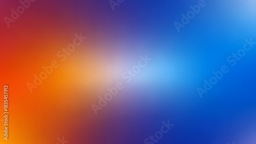 Vibrant Warm to Cool Gradient Blur Abstract Background perfect for Website background, presentation slides, social media graphics, app design, digital art,