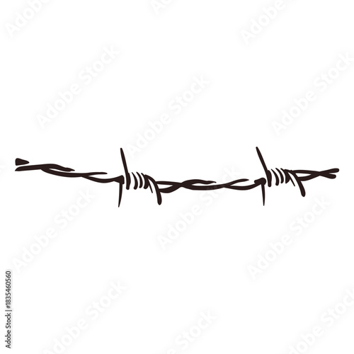 Wild West barbed wire icon
