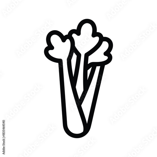 Fresh celery stalks are tasty green vegetable that are great healthy meal and good source of fiber