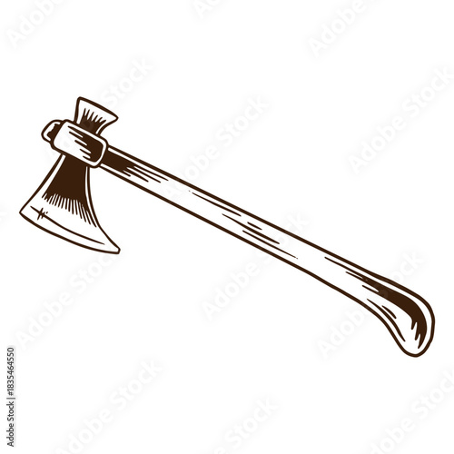 Warrior axe weapon