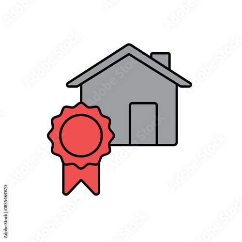 Icon a warranty, isolated against a clean background.