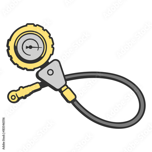 A manometer for measuring pressure