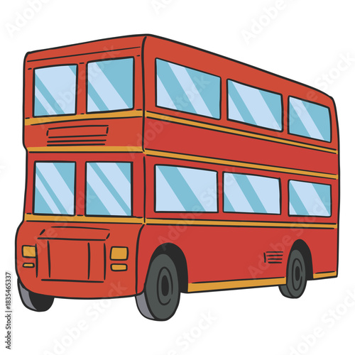 Red double decker bus