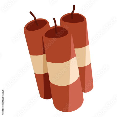 Dynamite to extract gold in a mine