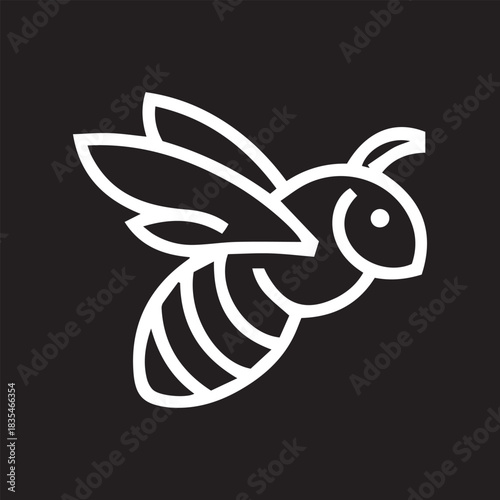 Bee icon logo