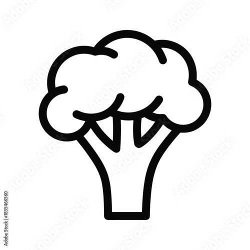Broccoli vector illustration featuring green vegetable for nutrition and healthy diet plan