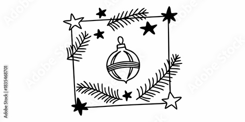 Christmas ornaments card etc