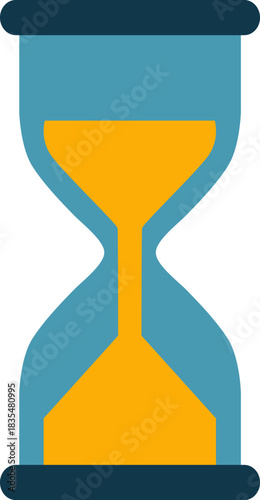 Hourglass Illustration of Time Passing