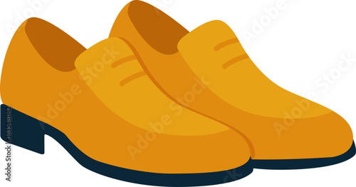 Illustration of a Pair of Loafers