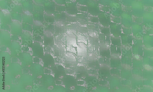 Light green background with pearl effect