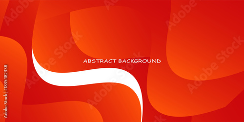 Vector red line background curve element with white space for text and message design. suit for bussines, banners