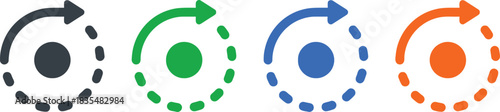 arrow, circle, cycle, repeat, refresh, rotation, circular, loop, reload, refresh icon, rotate, loop icon, reload icon, refresh symbol, rotate icon, loop symbol, reload symbol, circular arrow, dotted l
