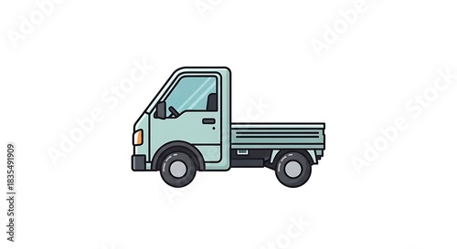 Wallpaper Mural Find the best mini truck vector illustration for your project download now and use it today Torontodigital.ca