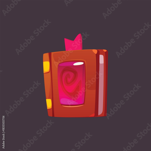 Red Magic Spell Book