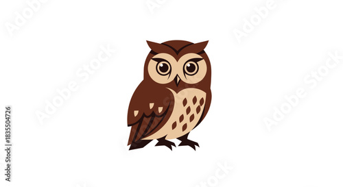 Stylized owl icon