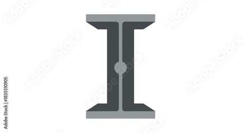 Steel I-beam