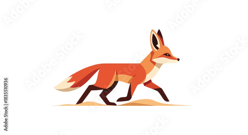 Stylized fox trot