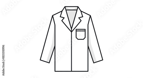 Lab coat icon