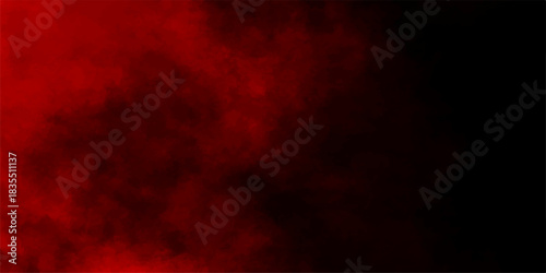 Abstract red and orange fire and smoke texture with hot glow on a dark grunge backdrop for a striking design