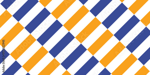 Background seamless pattern striped colorful diagonal. Racing and sports texture flag