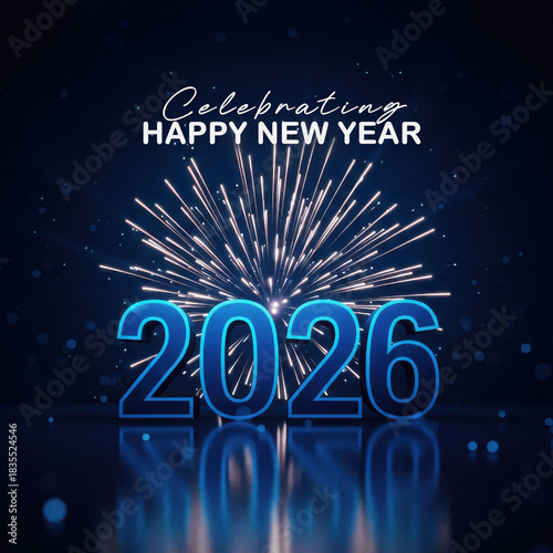 Happy new year 2026 celebration 