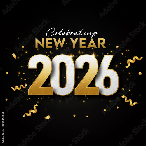 Happy new year 2026 celebration 