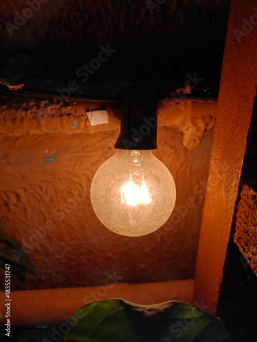 interior of a house with warm light