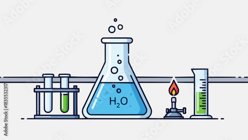 chemical laboratory glassware