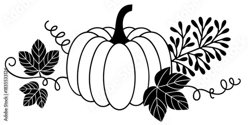 Pumpkin Harvest Floral Arrangement