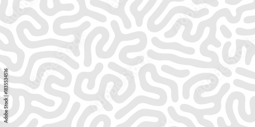 Seamless Minimalist Reaction-Diffusion Turing Pattern. Modern trendy design in Vector Illustration