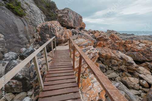 Wanderweg im Tsitsikamma Nationalpark in Südafrika, 